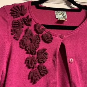 Anthropologie - Tabitha ribbon detail cardigan